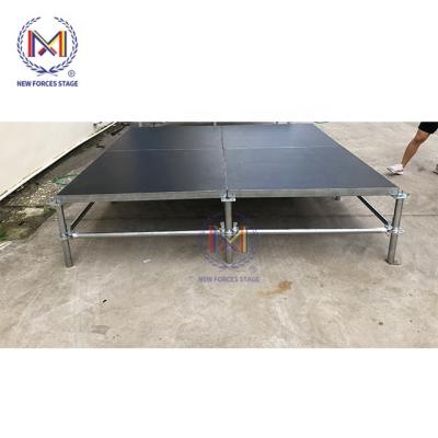 China Rhea Steel Steel Metal Podium Concert Stage* Steel Stage Platform 1.22*1.22M/1.22*2.44M/Customized for sale