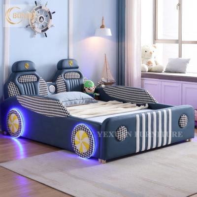 China Modern Modern Kids Car Bed Bedroom Furniture In Kids Beds For Boys 2021 New Design for sale