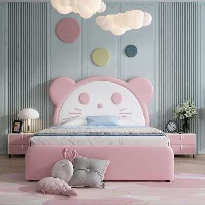 China 2021 China Manufacturer Wholesale 2021 New Design Modern Children's Bedroom Furniture Cartoon Modern Kids Car Bed For Kids boy bed for girls for sale