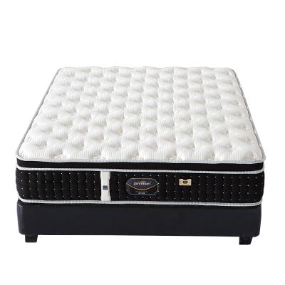 China Luxury Knitted Knitted Fabric Pocket Spring Compressed Mattress In A Box for sale