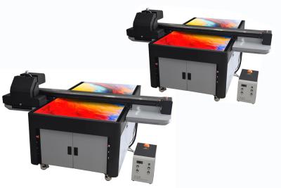 Cina Stampa UV a due testine a grande formato, con inchiostro a LED UV in vendita