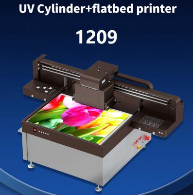 China Digitale Drucker Druckmaschine verstellbarer UV-Aufkleber Inkjet-Drucker zu verkaufen