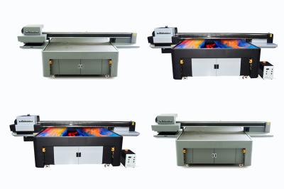 China Resolution UV Flatbed Printer With Double Printing Mode Speeds Up To 108 Sqm/hour for sale