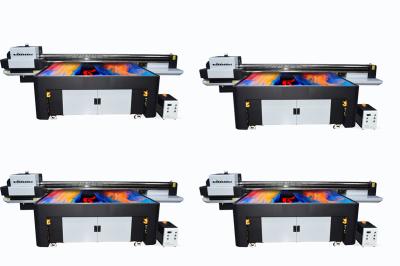 China UV-Tintenbanddrucker Flachbettlaserdrucker mit doppeltem weißem Farblicht zu verkaufen