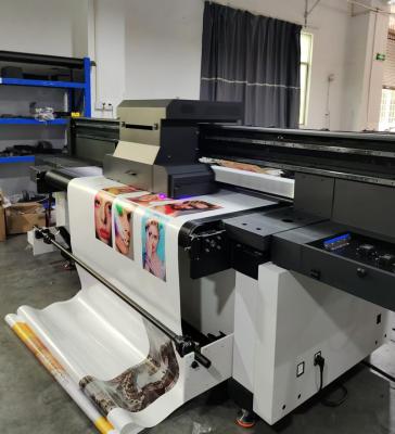 China CMYKL White Commercial Wallpaper Uv Printer Large Format Motor Plate Type Roll To Roll Priner for sale