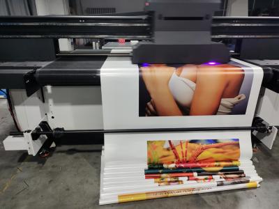 China High Resolution CMYK Multicolor Roll To Roll Printer for sale