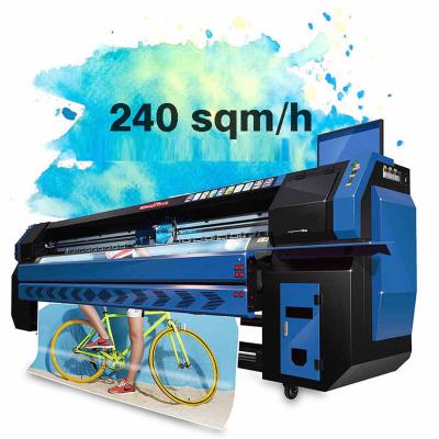 China Long Service Life Resolution Inkjet Roll To Roll Printer for sale