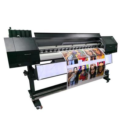 China 2.5 Meter Maximal Medien-Tintenstrahl-Roll-zu-Roll-Drucker mit CMYK-Weißfarbe zu verkaufen