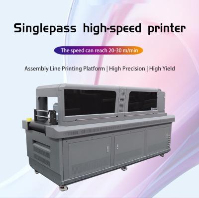 China Ink Type LED Environmental UV Ink Printer Machine For Plastic Speed Printing Speed Up To 200 Sqm/h for sale