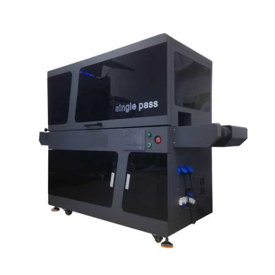 China Single Pass UV Printing Technology Printer For Glass Transfer Stickers On Glass Cups Print Medium Height Range 0-10cm en venta