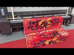 Customizable Digital Flag Printer 3 Pass 360x1800dpi 140sqm/h/4 Pass 720x1200dpi 120sqm/h 8 Colors