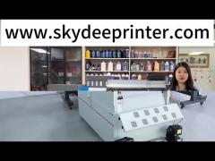 5 Color Automatic Capping UV DTF Printer with Pre and Post Media Heaters for UV DTF AB Film