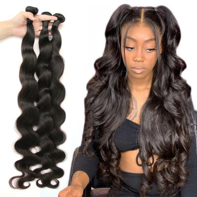 China Wholesale New-Loose Sale Natural Hot Hair Full Hair Extension Wave Machine Weft Hair Bundles 10A for sale