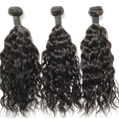 China One Dispenser Cuticle Aligned Hair Bundles Human Hair Brazilian Raw Cambodian Hair Bundles Water Wave Curl Hair Weft Ready To Ship for sale