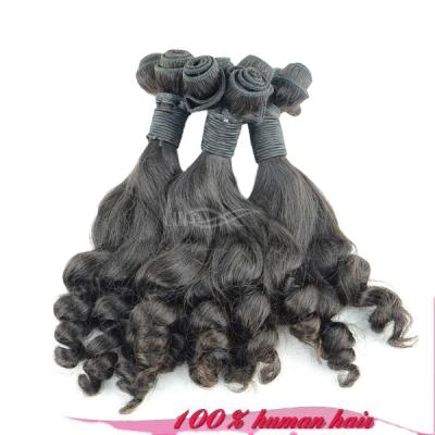 China Funmi 7A+ Curly Good Price 100% Natural Curly Hair Extensions In Kerala for sale