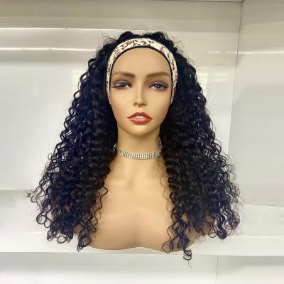 China One Big Stock Raw Indian Hair Raw Cambodian Hair Cuticle Aligned Vendor Cuticle Aligned Hair Vendors Glueless Headband Wig Hair for sale