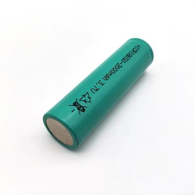 China Machine- Chinese factory 10c discharge 3.7v 2000mah 18650 lithium battery for cordless drill for sale