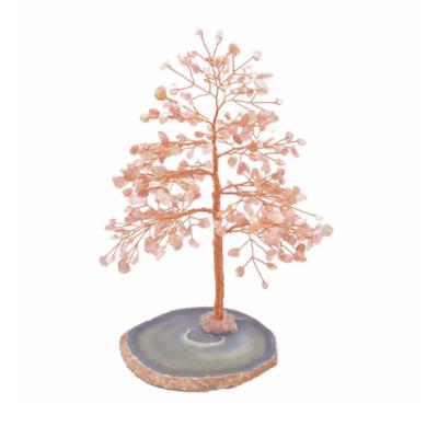 China Hot Selling Feng Shui Decoration Wholesale Handmade Crystal Tree Money Elegant And Colorful Treatment Crystal Tree for sale