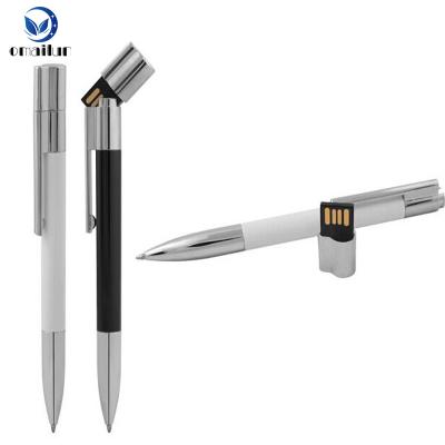 China Promotional pen 2 in 1 logo printing usb promotional ball pen with usb flash drive 4gb 8gb 16gb for sale