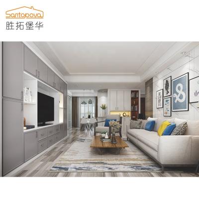 China Customizable Modern Fashion Living Room Furniture TV Stand TV Showcase TV Cabinet for sale