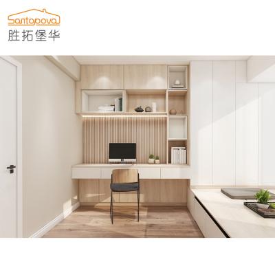 China Customizable Modern Wooden Study Room Furniture Bookshelf Bookcase Cabinet Customized Design For Study Room And Washroom for sale