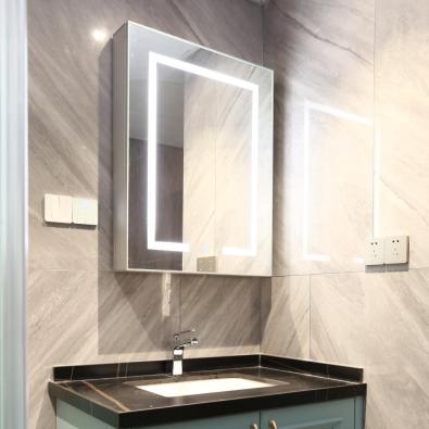 China Customized Modern Matte Glossy Vanity Cabinet Bathroom Cabinet for sale