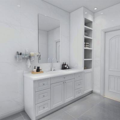 China Environmental Friendly Shaker American Style Customized Bathroom Cabinet for sale