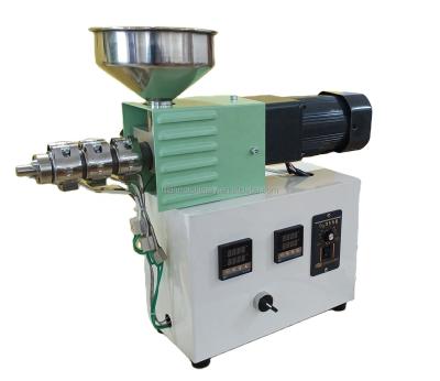 China SJ15 mini single bar lab screw extruder desktop for lab extruder machine extrusora bequeno pe for sale