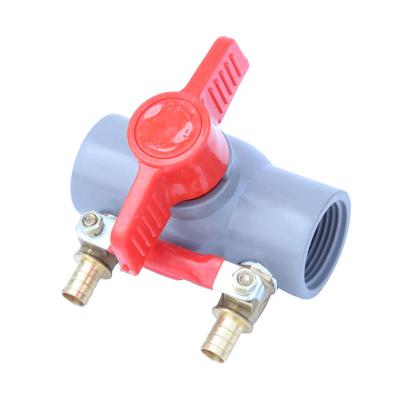 China Agricultural Farmland Irrigation System 40mm PVC Fertilizer Valves Pipe Fittings Drip Irrigation Hose for sale