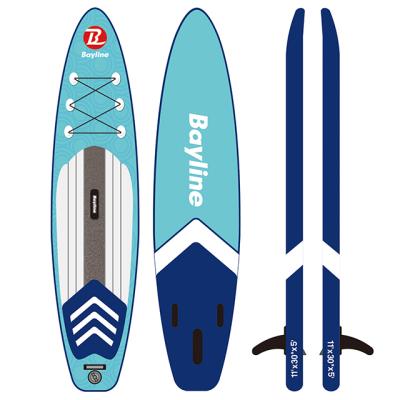 China Watersports Area Watersports Area Bayline Dropshipping OEM China Supplier SUP Stand Up Paddle Board Surfboard SUP Waterplay Inflatable Surfboard for sale