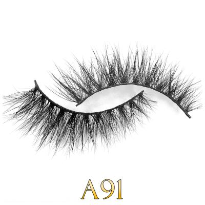 China Soft strip soft strip womenlash custom your own wholesalers eye lashesh set 20-25mm mink eyelash brand eyelashes for sale