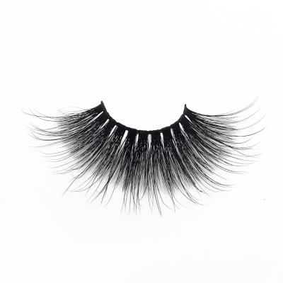 China Wholesale 3d Mink Lashes Soft Strip Eyelash Soft Volumes Real 16mm Thick Fluffy Mink Lashes Seller for sale