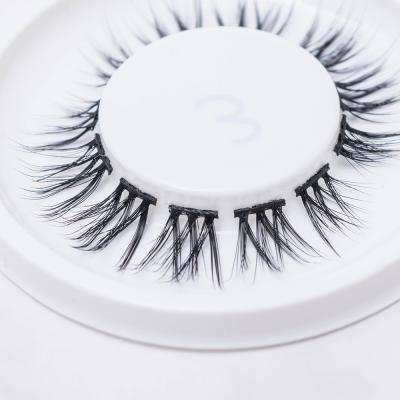 China natural soft & Easy natural soft & Easy DIY Packaging Custom Eyelash Papers Mink Eyelashes Wick Segment Bond Glue Pre-Cut Segmented Extensions for sale