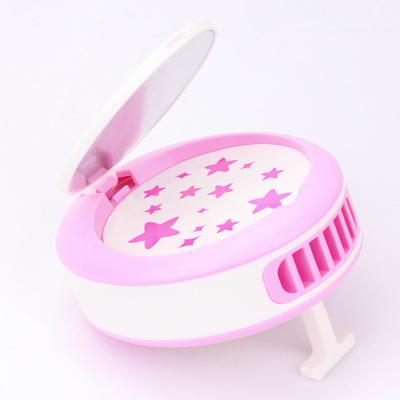 China Mini Air Conditioning Eyelash Extension Fan Cool Eyelash Extension Fan Portable USB Rechargeable Dryer and Nail Polish Dryer for sale