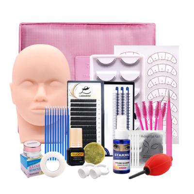 China Professional Eyelash Extension Tool Professional Lash Lift Kit Eyelash Extension Tools False Eyelash Extension Lashartist Tools Portable T/T Practice Eyelash Extension Starter Training Kit for sale