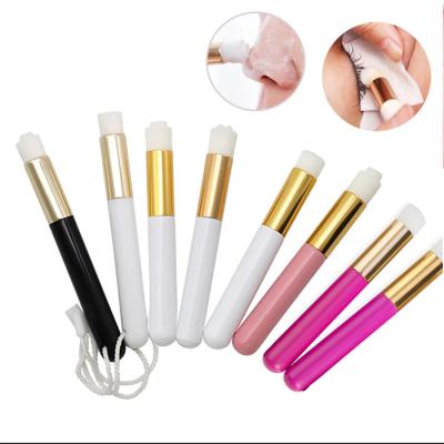 China Safe For Your Eyes To Wear Eyelashes Safe For Your Eyes To Wear Private Label Lash Shampoo Eyelash Cleaner Cleaning Brush Nostril Brush Eyelash Extension Cleaning Brush for sale