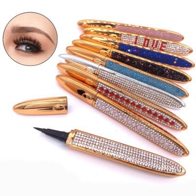 China 2022 Waterproof Colored Pencil Eyeliner Private Label Adhesive Eyeliner Glue Pen Lashglue Glue Pen Eyeliner Glitter for sale