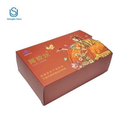 China Hot Selling Recycled Materials Cardboard Packaging Paper Box for sale