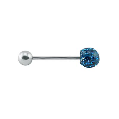 China Stainless Steel Dollar Christmas Tongue Barbell Lip Industrial Piercing Body Jewelry for sale