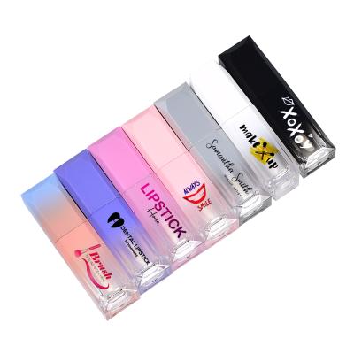 China Wholesale Hot Sale 5ml Lip Gloss Tube Lip Gloss Bottle Lip Gloss Cosmetic Empty Plastic Container Cosmetic Packaging With Custom Logo for sale