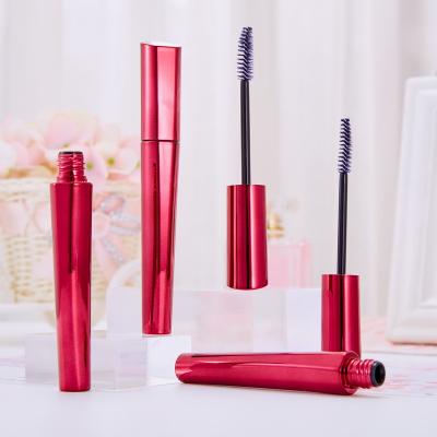 China Custom logo mascara tube red mascara tube cosmetic packaging customized smudge mascara cosmetic wholesale empty tube for sale