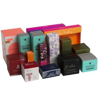 China Recyclable Customized Cosmetics Packaging box for sale