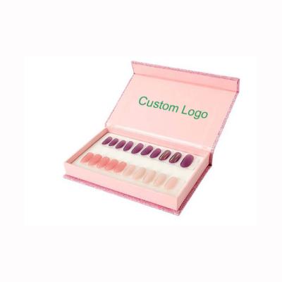 China Recyclable Nail Packaging with Magnetic Lid for sale