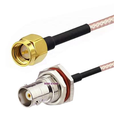 China Bestselling Communication Cable S/ma-j to BNC-K RG316 RF Antenna Extension Connector Sma-j to BNC-K for sale