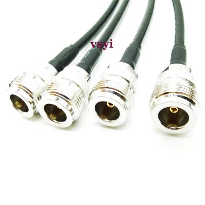 China Wholesale Shared RF Communication Transmission Signal Receiving Network Equipment Transfer Extension Conductor BNC-J To N-K for sale