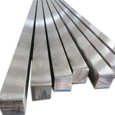 China Decorative Bright Finished Cold Rolled SS 304 Stainless Steel Square Bar for sale