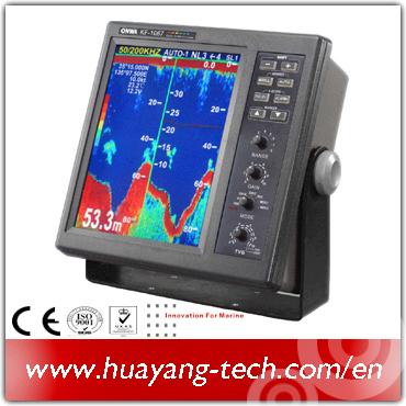 China Marine Fish Finder / Echo Sounder High Power 1KW and 2KW KF-1067 10.4inch for sale