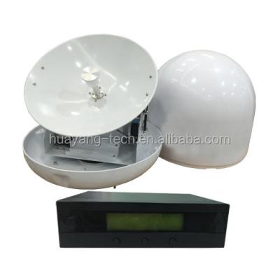 China 45CM (H) X 520mm (D) Marine Satellite TV Antenna Triax, 4 Output, Auto Track 550mm for sale