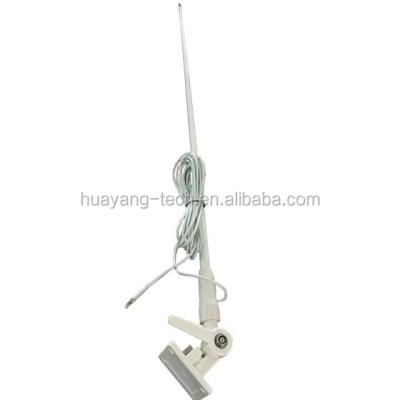 China VHF marine antenna 156-162MHZ, 1.12m, with 7m cable and yacht fix support FA-3-156A for sale