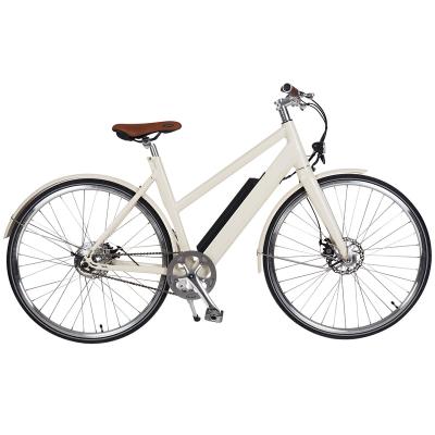 China Aluminum Alloy 700C 250W Motor Electric Road Bicycle Vintage Electric Bike for sale